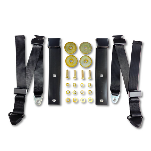 1962-1980 Triumph Spitfire, Driver & Passenger Seat Belt Kit