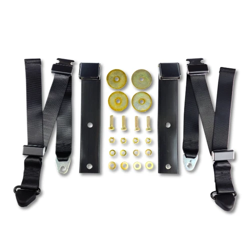 1962-1980 Triumph Spitfire, Driver & Passenger Seat Belt Kit - Seatbelt Planet