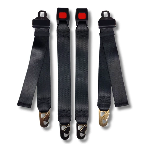 1962-1980 Triumph Spitfire, Driver & Passenger Seat Belt Kit - Seatbelt Planet