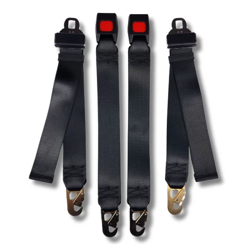 1953-1967 Triumph TR2, Driver & Passenger Seat Belt Kit