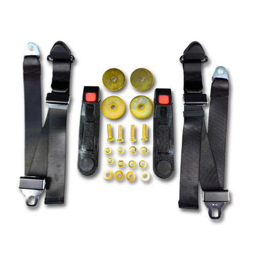 1973-1980 Ferrari 308GT4, Driver & Passenger Seat Belt Kit - Seatbelt Planet