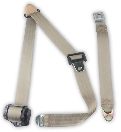 1983-1990 Ford Bronco II, Driver or Passenger, Bench Seat Belt - Seatbelt Planet