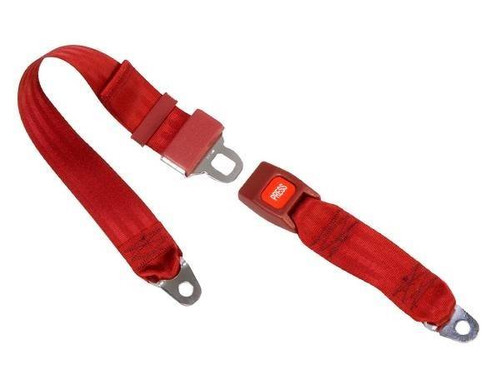 1968-1972 Jaguar XJ-6, Push Button Buckle, Lap Seat Belt - Seatbelt Planet