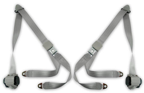 1968-1972 Chevrolet Pickup, Standard Cab, Driver & Passenger, Bench Seat Belt Kit - without Gas Tank - Seatbelt Planet