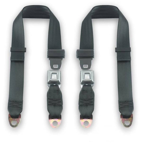 1969-1973 Mercury Comet, Rear Driver & Passenger Seat Belt Kit - Seatbelt Planet