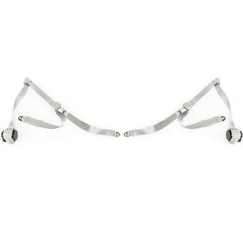 1975-1977 Lincoln Continental MKIV, Two Door Coupe, Driver & Passenger, Bench Seat Belt Kit - Seatbelt Planet