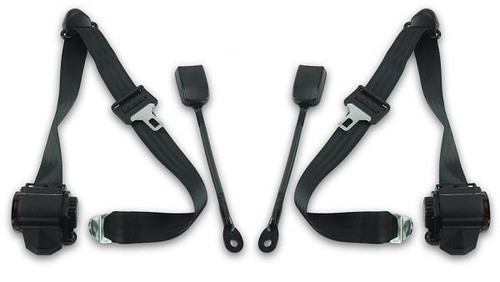1974-1976 Lamborghini Urraco P300, Driver & Passenger, Seat Belt Kit - Seatbelt Planet
