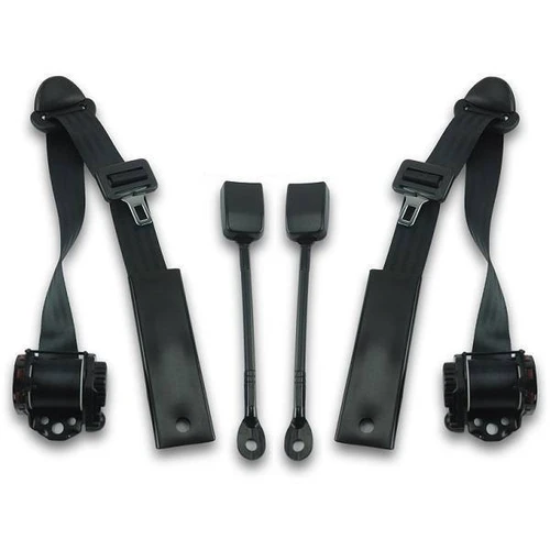 1982-1989 Toyota Celica, Hatchback & Coupe, Driver & Passenger Seat Belt Kit - Seatbelt Planet