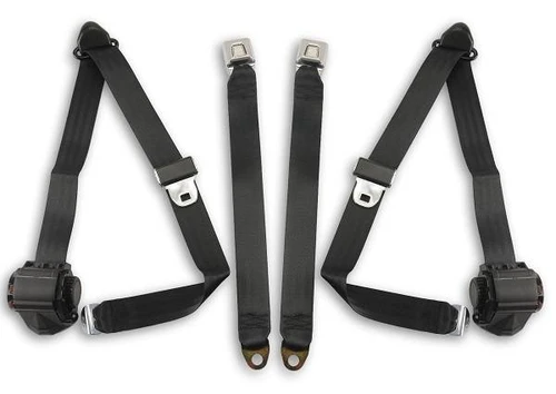 1983-1986 Ford Ranger Standard Cab, Driver & Passenger, Bench Seat Belt Kit - Seatbelt Planet