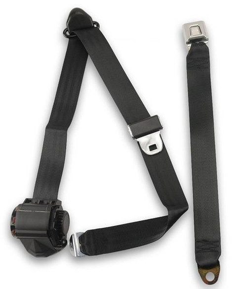 1987-1991 Ford F-Series, Standard Cab, Front Bench Seat Belt - Seatbelt Planet
