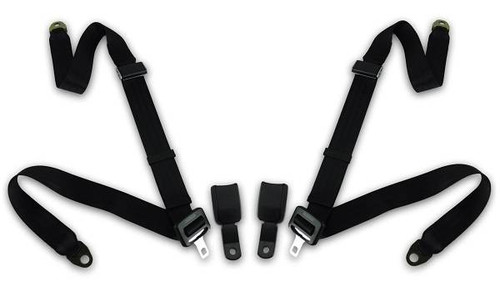 1965-1973 Porsche 911, Driver & Passenger Seat Belt Kit - Seatbelt Planet