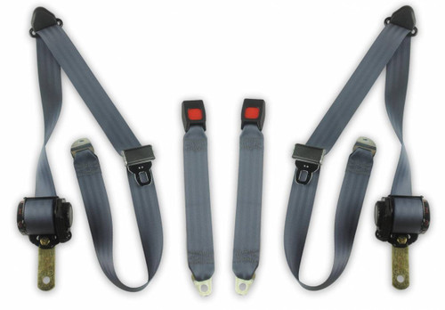 1988-1994 Toyota Pickup, Extended Cab, Rear Driver & Passenger, Bench Seat Belt - Seatbelt Planet