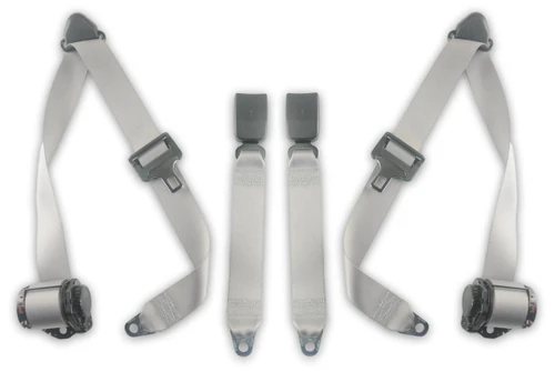 1994-1997 Dodge Pickup Club Cab, Driver & Passenger Seat Belt Kit - Seatbelt Planet