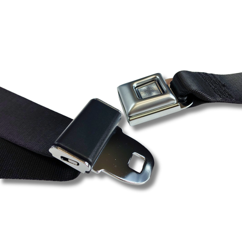 1975-1977 Lincoln Continental Sedan, Driver & Passenger, Bench Seat Belt Kit - Seatbelt Planet view 2