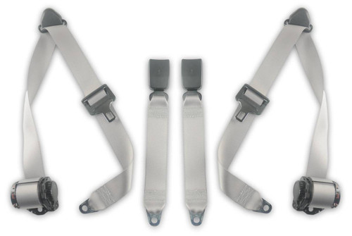 1994-1996 Dodge Dakota, Extended Cab, Driver & Passenger, Bench Seat Belt Kit - Seatbelt Planet