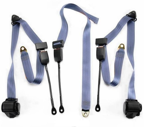 1997-1999 Ford F-150, Standard Cab, Driver, Passenger and Center Bench Seat Belt Kit - Seatbelt Planet