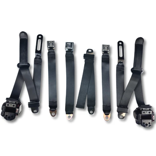Seatbelt Planet 1970-1973 Ford Thunderbird, Driver, Passenger & Center Seat Belt Kit