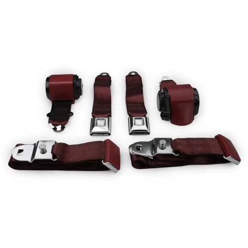 RetroBelt 1970-1971 Corvette Shoulder Belt Kit with Single Retractors - RetroBelt view 2