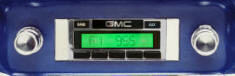 Custom AutoSound 1960-63 GMC Truck USA-630 In Dash AM/FM