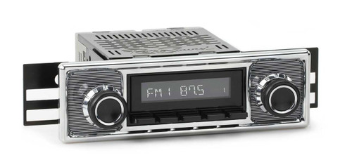RetroSound 1955-1963 Mercedes-Benz 180 RetroRadio with Pinstripe/Chrome Faceplate