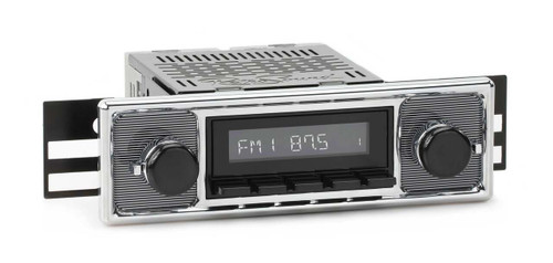 RetroSound 1956-1959 Mercedes-Benz 219 RetroRadio with Pinstripe/Chrome Faceplate - view 2