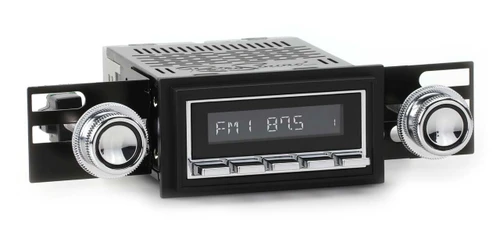 RetroSound 1968 Ford Mustang with Padded Console RetroRadio