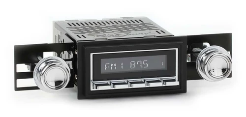 RetroSound 1968 Ford Mustang with Padded Console RetroRadio - view 2