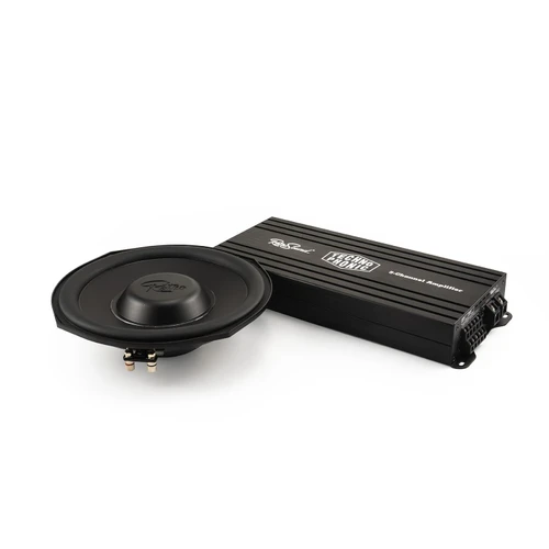 RetroSound Technophonic 5-Channel Amplifier + R-TW84 Shallow-Mount Subwoofer Bundle - view 2