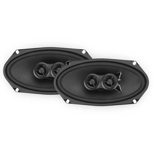 RetroSound 4" x 8" Premium 3-Way Speakers for 1966 Ford Thunderbird with Deluxe Factory Radio