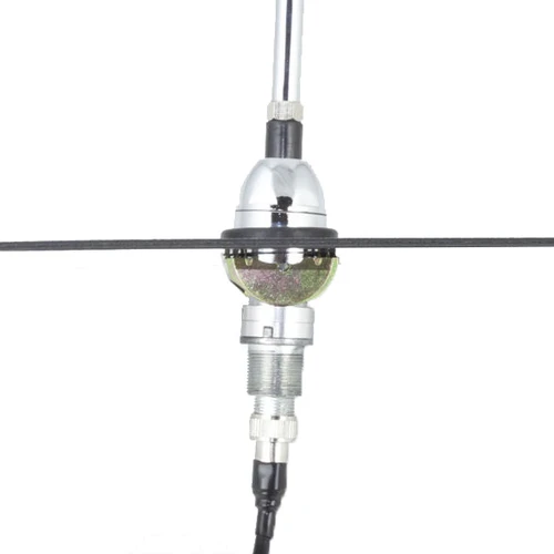 RetroSound 1970-1981 Firebird Antenna W/10' Cable & Fixed Chrome Plated Brass Mast Front Mount
