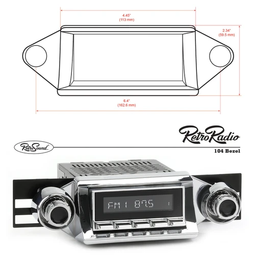 RetroSound Mounting Bezels - view 2