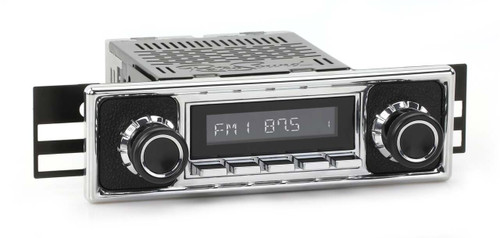 RetroSound 1960-66 Mercedes-Benz 300 DAB+ RetroRadio with Black Pebbled/Chrome Faceplate - view 2