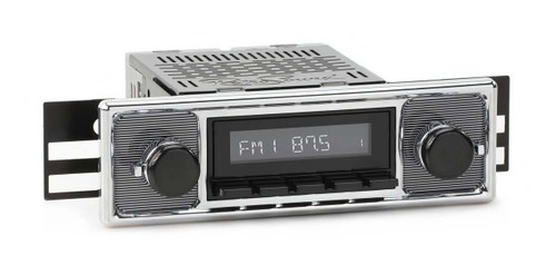 RetroSound 1963-69 Mercedes-Benz 230 Series DAB+ RetroRadio with Pinstripe/Chrome Faceplate - view 2