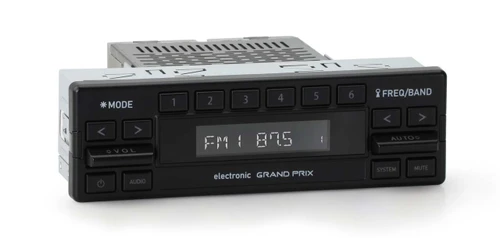 RetroSound 1980-1985 Porsche 911 Grand Prix DIN DAB+ Radio