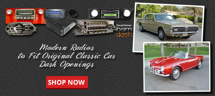 Vintage Car Radio | Modern Stereos for 