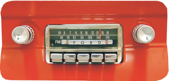 Hidden Antennas - Vintage Car Radio