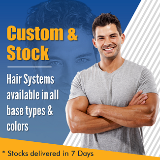 Men's Custom & Stock Hair Systems