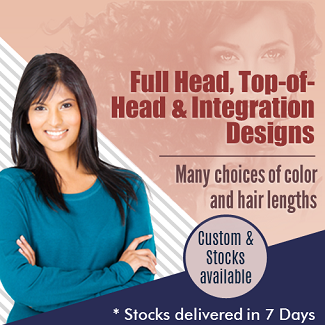 Women's Hair Systems, Top of Head, Integrations