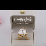 "Kaitlyn" Baroque Pearl Ring