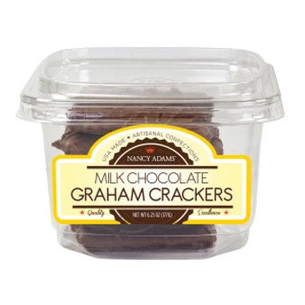 Nancy Adams Milk Choc Graham Crackers 6.25 oz
