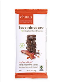 Chuao Plant Based Baconluxious 2.8oz bar