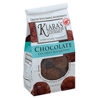 Klara’s Chocolate Coconut Macaroons 7oz SALE