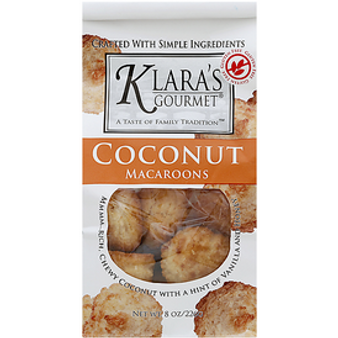 Klara’s Coconut Macaroons 7oz SALE