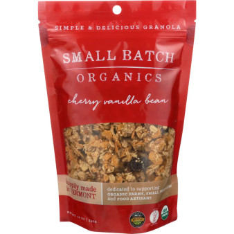 Small Batch Organics Cherry Vanilla Granola 12oz