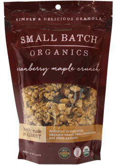 Small Batch Organics Cranberry Maple Granola 12oz