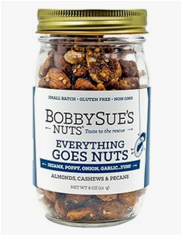 Bobby Sue's Everything Goes Nuts 8oz jar