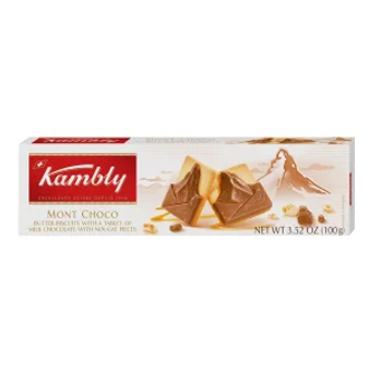 Kambly Swiss Mont Choco Biscuits 3.52oz SALE