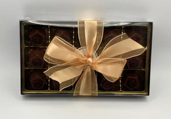 SAVOR Milk Chocolate Espresso Truffles (crown) 8oz 15pc Gift Box