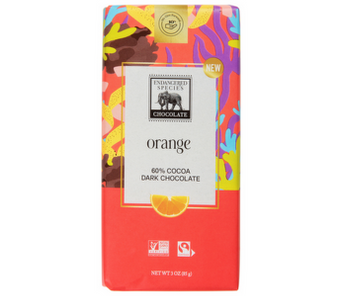 Endangered Orange 60% Dark 3oz bar