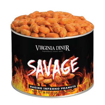 Virginia Diner Savage HOT Peanuts 18oz